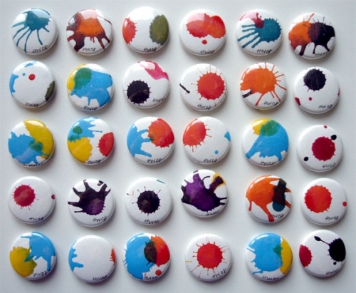 badges, blob and buttons