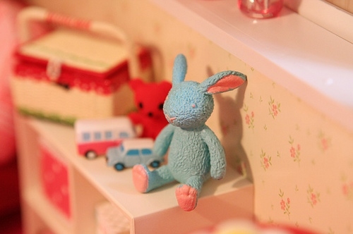 bunny wabbit, dollhouse and dollhouse detail