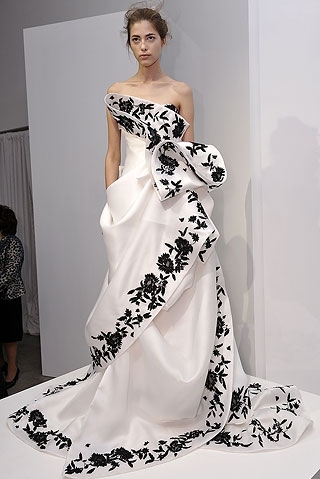 fashion, fashion show and marchesa