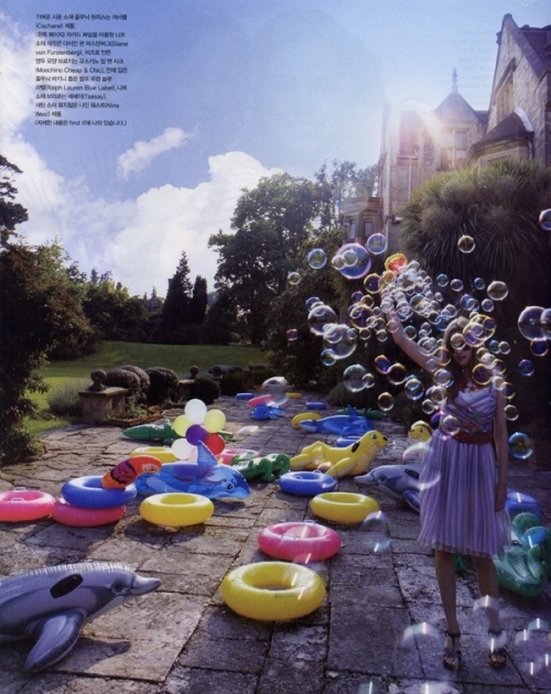 bubbles, fotografia di moda and model