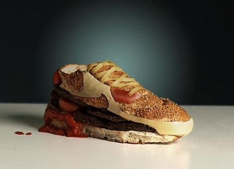 art, burger and food