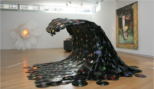 art,  music and  records