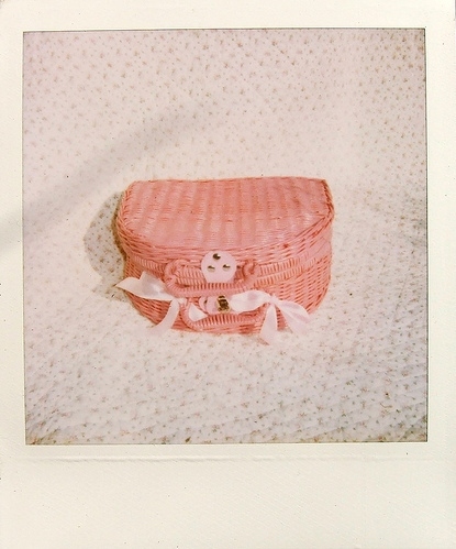 bag, bow and little pink purse