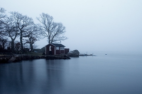 atmospheric, blue and cabin
