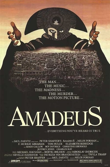 amadeus, covers or posters and film