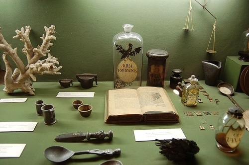 bewitching, book and cabinet of curiosities
