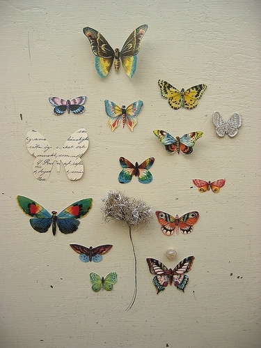 art, artwork and butterflies