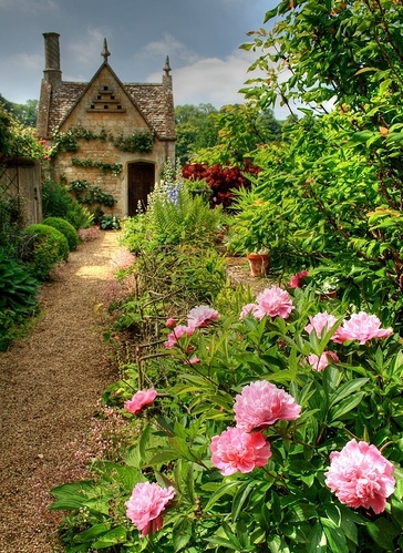 chipping camden, england and flowers