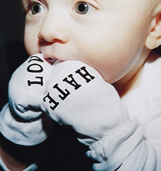 baby, fashion and gloves
