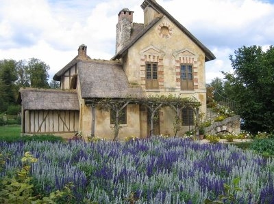 architecture,  cottage and  flowers