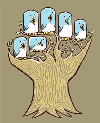 arbre, birds and chant