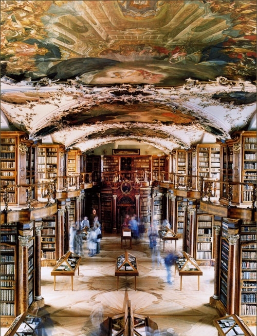 books, ceiling and ghosts