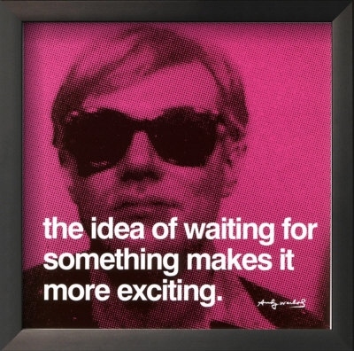 andy warhol, exciting and idea