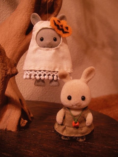 bunny, cute and halloween