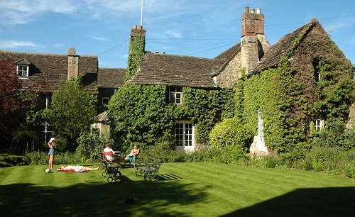 cottage,  england and  garden