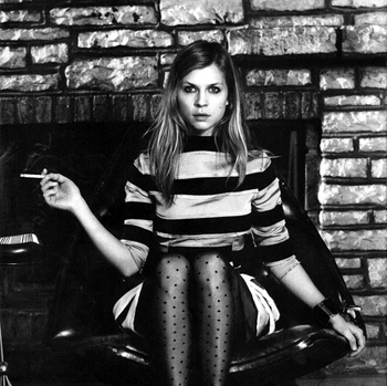 black and white, clemence poesy and fragile