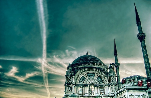 hdr, istanbul and mosque