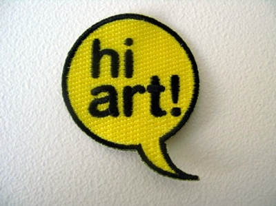 art,  crafts and  speech bubble