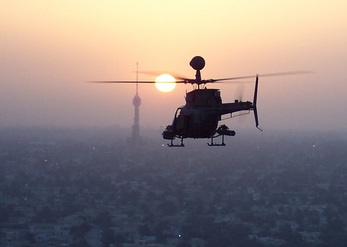 army, baghdad and helicopter