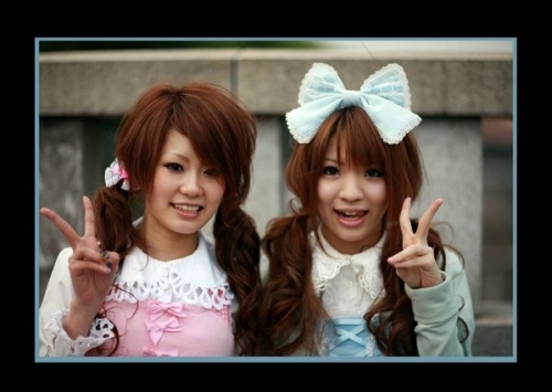 bow, cute japanese and gothic lolita