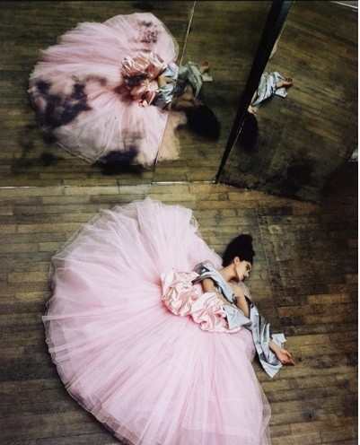balerina, dancer and dress