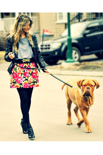 cool, cute clothes and dog