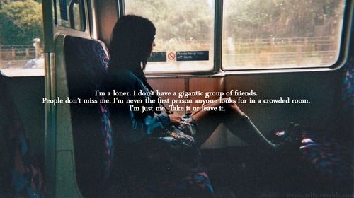 alone,  friends and  girl