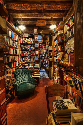 a dream, book and bookcase