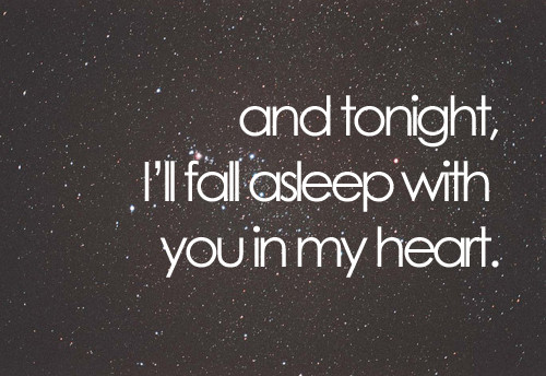 asleep, fall and heart
