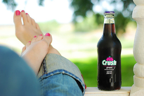 beauty, crush and drink