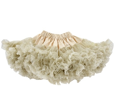 lace, ruffles and satin