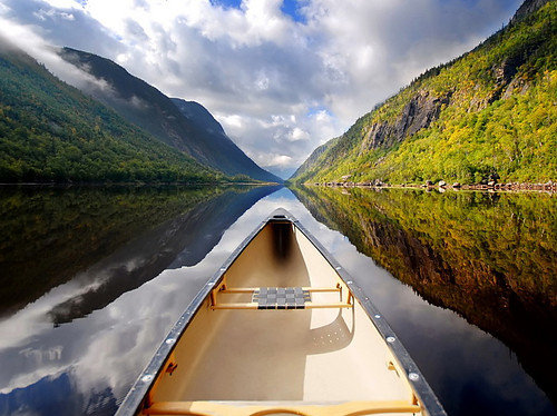 beautiful, boat and canoe