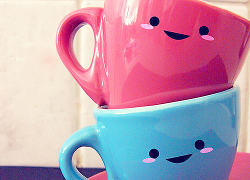 blue, candle, color, colorful, cup, cute