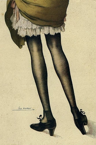 early 20th century, legs and leo fontan