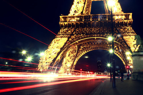 eiffel, glamour and lights