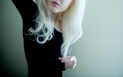 black,  blonde and  clothes