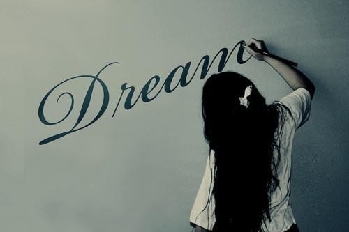 black hair, dream and dreams