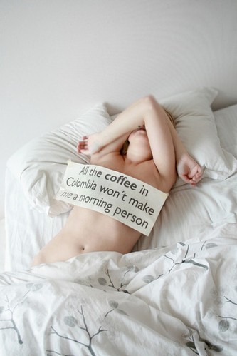 bed, bedroom and cofee