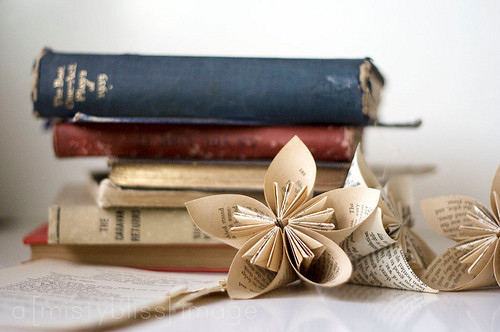 books, fiore, flower, flower book, flowers, origami