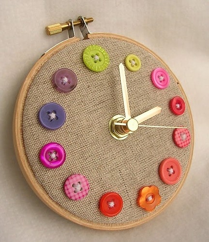 buttons, clock and cool