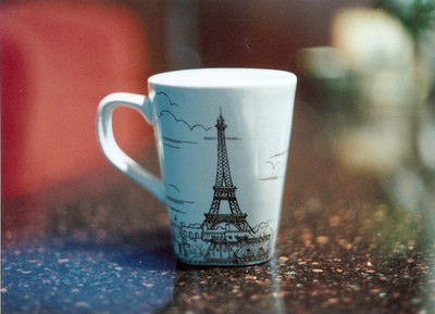 cup,  eiffel tower and  mug