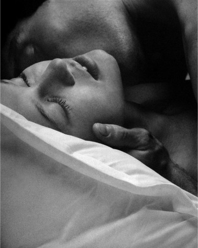 bed, black and white, couple, couple in bed, erotic, kiss, kissing ...