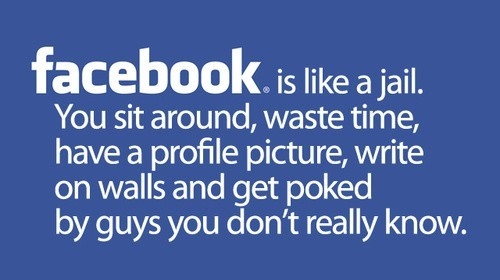 facebook, funny, jail, quote, quotes, words