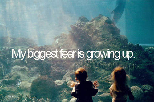 childhood, fear and growing up