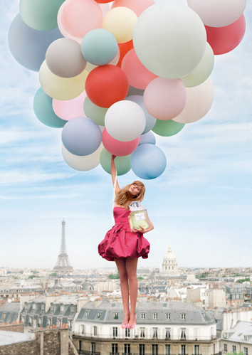 balloons, baloon and dress