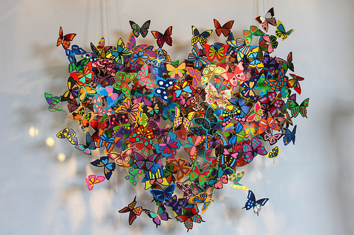 art, butterflies and butterfly