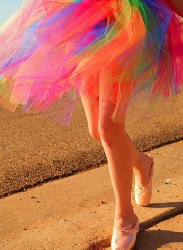 ballet, brain storm and colourful