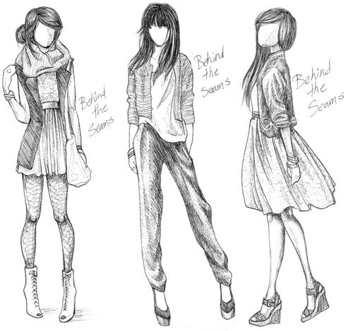 art, clothing, cool, fashion, illustration, illustration girl