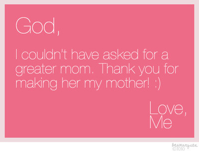god,  love notes and  mom