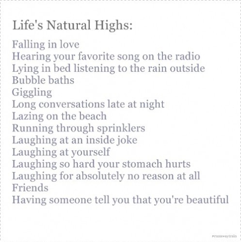 high, life and quotes